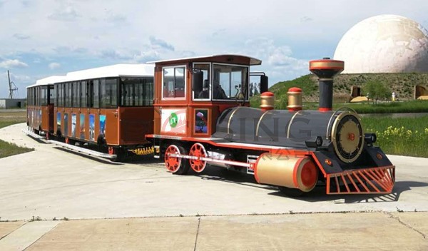 DSW-D58FB封閉燃油觀光小火車