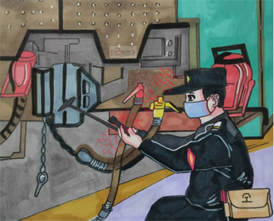 鐵路工人日常維修