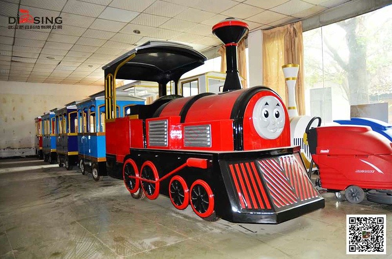 電動無軌觀光小火車-武漢蒂森